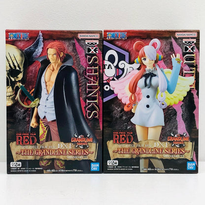 【中古】 全2種セットDXF～THEGRANDLINESERIES～SHANKS＆UTA「FILMRED/ワンピース」【フィギュア】【加古川物流】