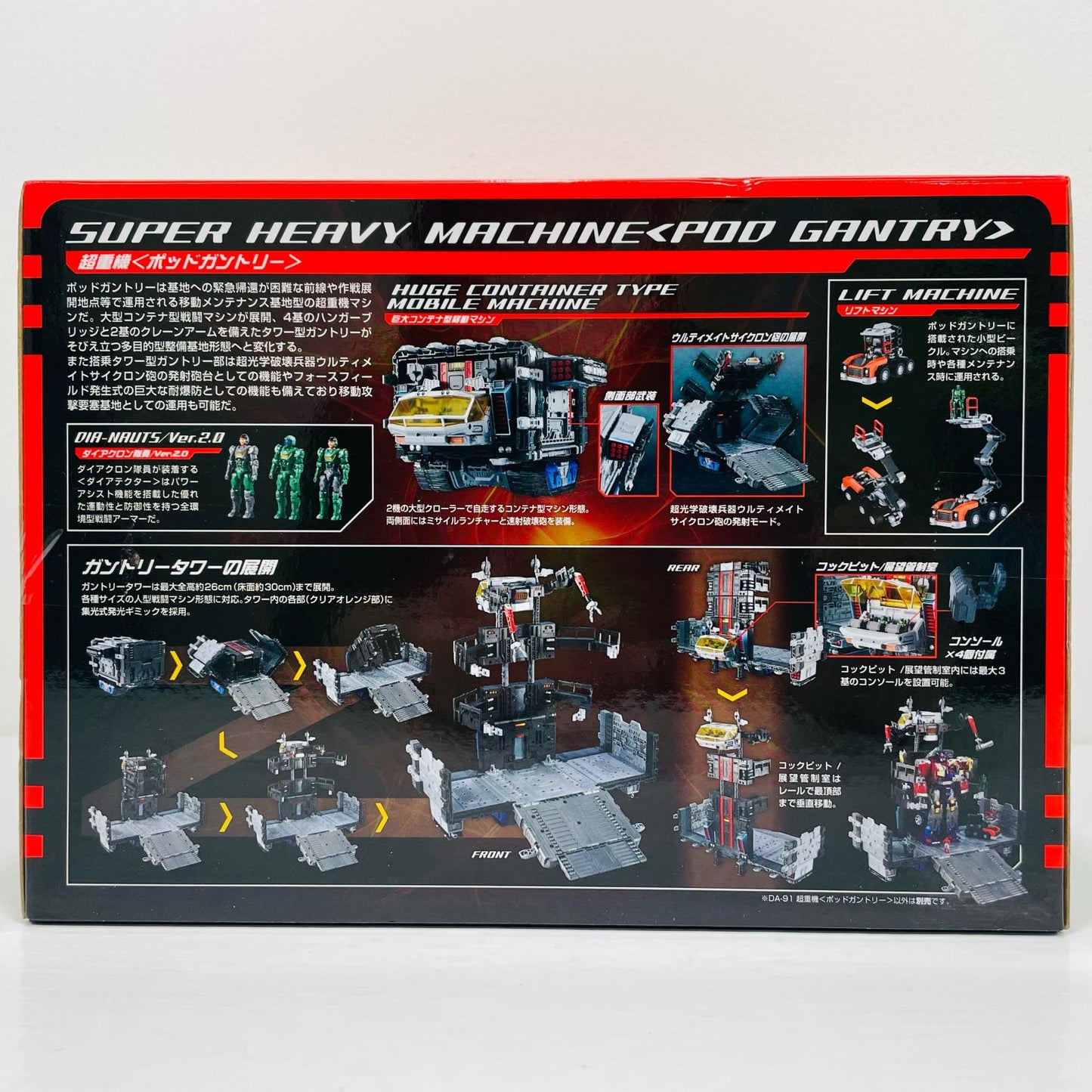 DA-91超重機＜ポッドガントリー＞「ダイアクロン」【フィギュア】