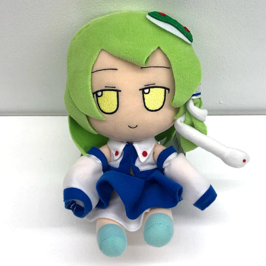 【中古】 [タグ有・美品]東風谷早苗ふもふもさなえ。東方ぬいぐるみシリーズ8「東方Project」【加古川物流】