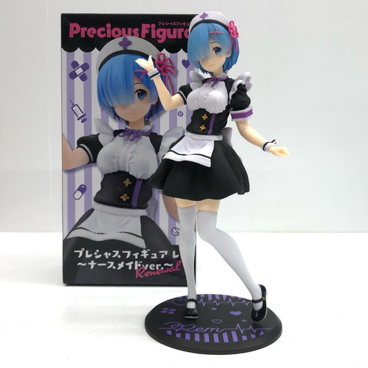 【中古】 レム～ナースメイドver.～Renewalプレシャスフィギュア「Re：ゼロから始める異世界生活」【フィギュア】