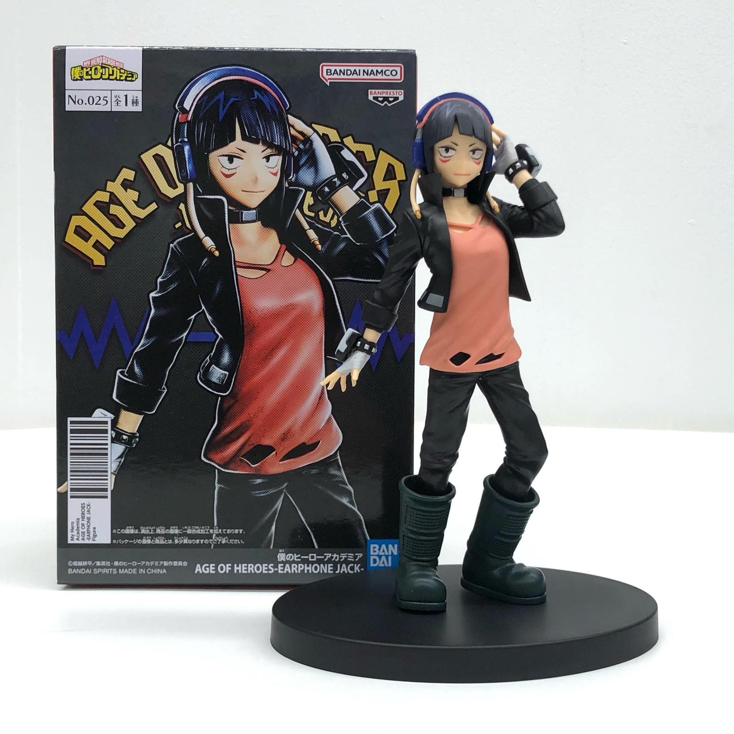 【中古】 耳郎響香AGEOFHEROES-EARPHONEJACK-「僕のヒーローアカデミア」【フィギュア】【飾磨店】