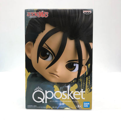 [Used] Rurouni Kenshin - Meiji Swordsman Romantic Story - Figure Saito Hajime Q posket B Light Blue 2548997 [Figure] [Kakogawa Logistics] 