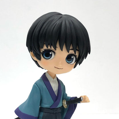 [Used] Rurouni Kenshin - Meiji Swordsman Romantic Story - Figure Seta Sojiro Q posket B Blue 2548998 [Figure] [Kakogawa Logistics]