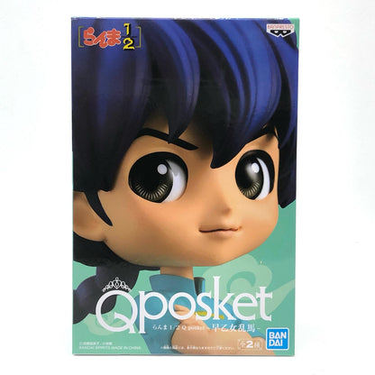 【中古】 らんま1/2 フィギュア 早乙女乱馬 Q posket ブルー 81830【フィギュア】【加古川物流】