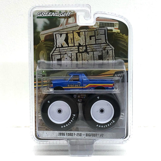 【中古】 Kings of Crunch Series 5 おもちゃ・玩具 Bigdoot 1996 Ford F-250 Monster Truck #7 Kings of Crunch Series 5 '1/64 49050