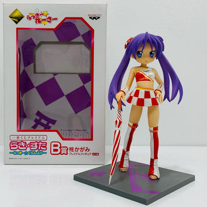 [Used] Kagami Hiiragi "Lucky Star" Ichiban Kuji Premium ~Lucky Grand Prix~ B Prize Premium Figure [Figure]