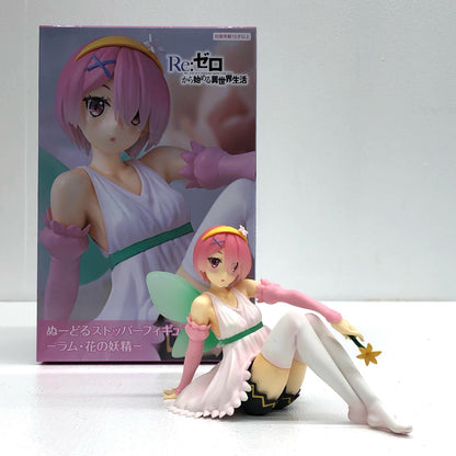 【中古】 ラム・花の妖精ぬーどるストッパーフィギュア「Re：ゼロから始める異世界生活」【フィギュア】