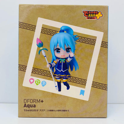 【中古】 アクア/でふぉるむぷらすフルアクションデフォルメフィギュア「この素晴らしい世界に祝福を!3」【フィギュア】