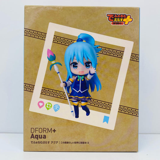 【中古】 アクア/でふぉるむぷらすフルアクションデフォルメフィギュア「この素晴らしい世界に祝福を!3」【フィギュア】