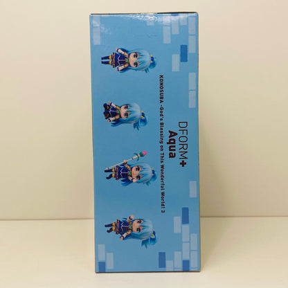 【中古】 アクア/でふぉるむぷらすフルアクションデフォルメフィギュア「この素晴らしい世界に祝福を!3」【フィギュア】