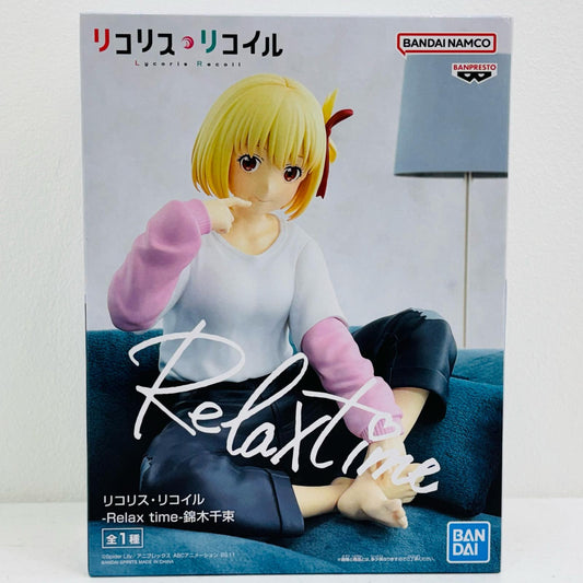 【中古】 錦木千束-Relaxtime-「リコリス・リコイル」 リコリス・リコイル フィギュア 錦木千束 Relax time【フィギュア】【飾磨店】