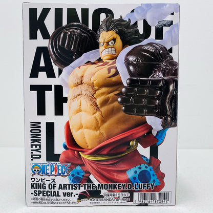 【中古】 ルフィSPver.(ギア4/バウンドマン/ワノ国衣装)KINGOFARTIST/THEMONKEY.D.LUFFY-SPECIALver.-「ワンピース」【フィギュア】【加古川物流】