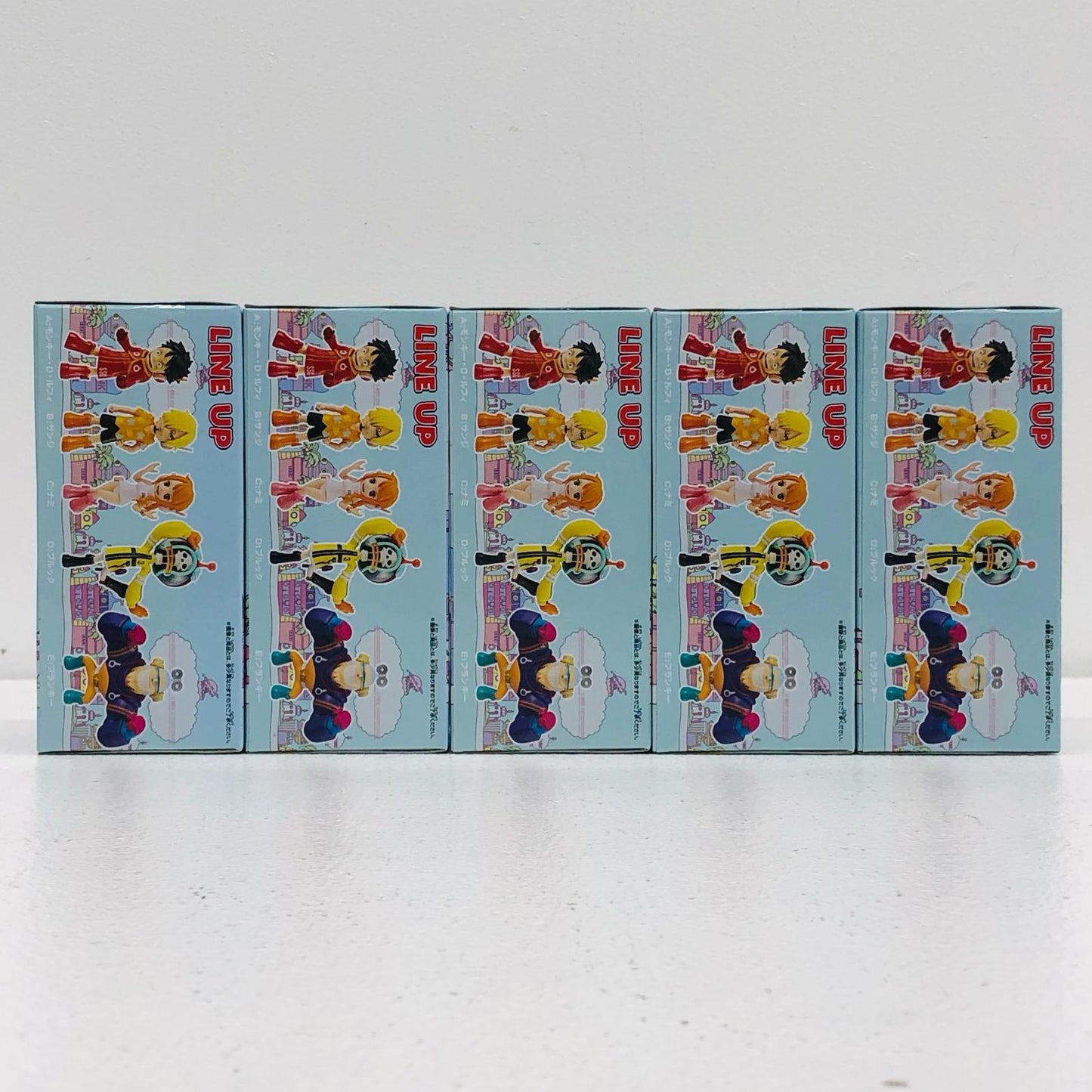 【中古】 全5種セットWCF-エッグヘッド1-「ワンピース」【フィギュア】