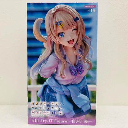 【中古】 白河月愛Trio-Try-iTFigure「経験済みなキミと、経験ゼロなオレが、お付き合いする話。」【フィギュア】【飾磨店】
