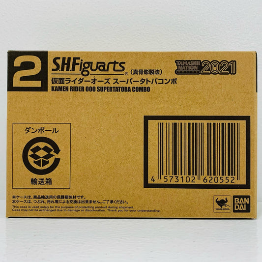 【中古】 S.H.Figuarts(真骨彫製法)仮面ライダーオーズスーパータトバコンボ「仮面ライダー×仮面ライダーフォーゼ＆オーズMOVIE大戦MEGAMAX」TAMASHIINATIONONLINE2021開催記念商品【フィギュア】
