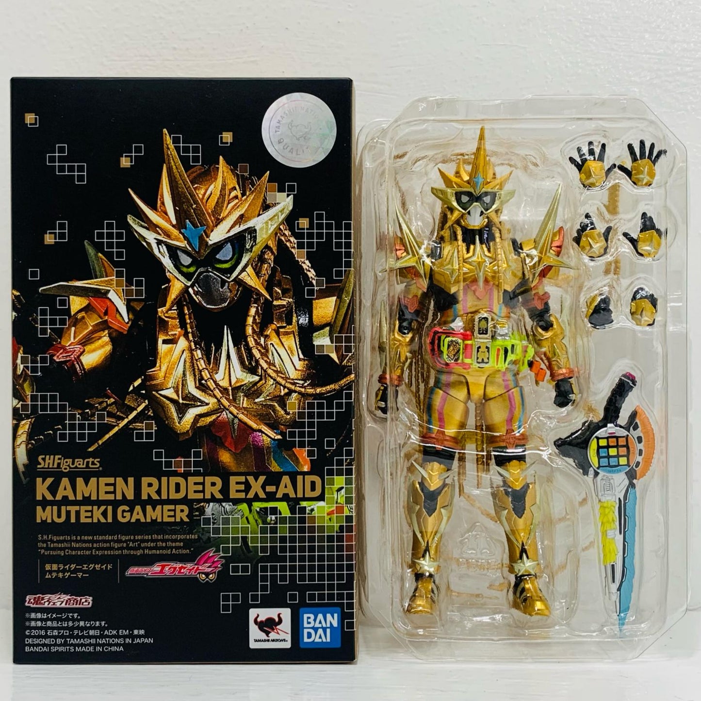 S.H.Figuarts仮面ライダーエグゼイドムテキゲーマー「仮面ライダーエグゼイド」魂ウェブ商店限定【フィギュア】