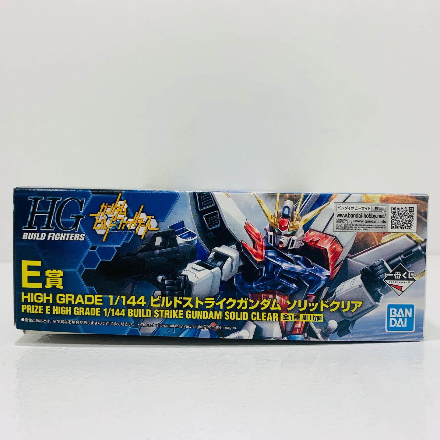 【中古】 E賞1/144HGビルドストライクガンダム/ソリッドクリア[2682516]「ガンプラ2023/一番くじ機動戦士ガンダム」【フィギュア】【飾磨店】