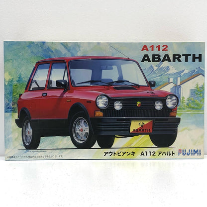 [Used] Real Sports Car Series No.10 Plastic Model Autobianchi A112 Abarth Plastic Model 1/24 12617 [Kakogawa Logistics] 