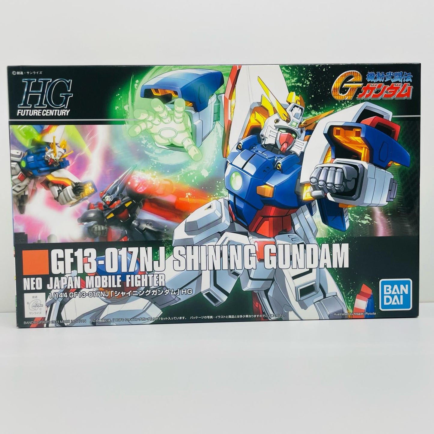 [Used] 1/144 HGFC Shining Gundam "Mobile Fighter G Gundam"