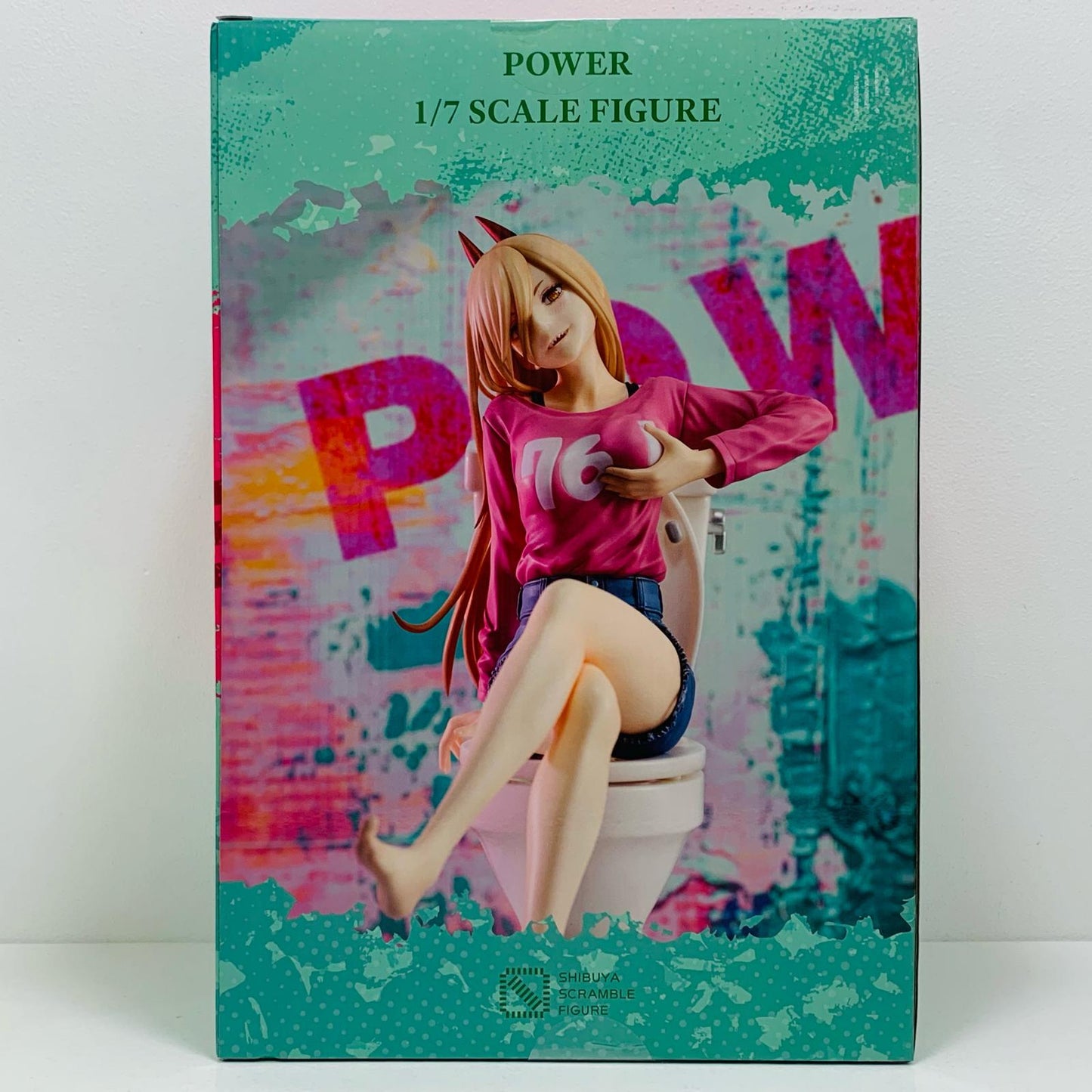 【中古】 パワー「チェンソーマン」SHIBUYASCRAMBLEFIGURE1/7PVC製塗装済み完成品【フィギュア】【飾磨店】