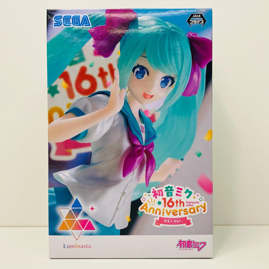 【中古】 初音ミク”16thAnniversary”KEIVer.Luminasta「初音ミクシリーズ」【フィギュア】【加古川物流】