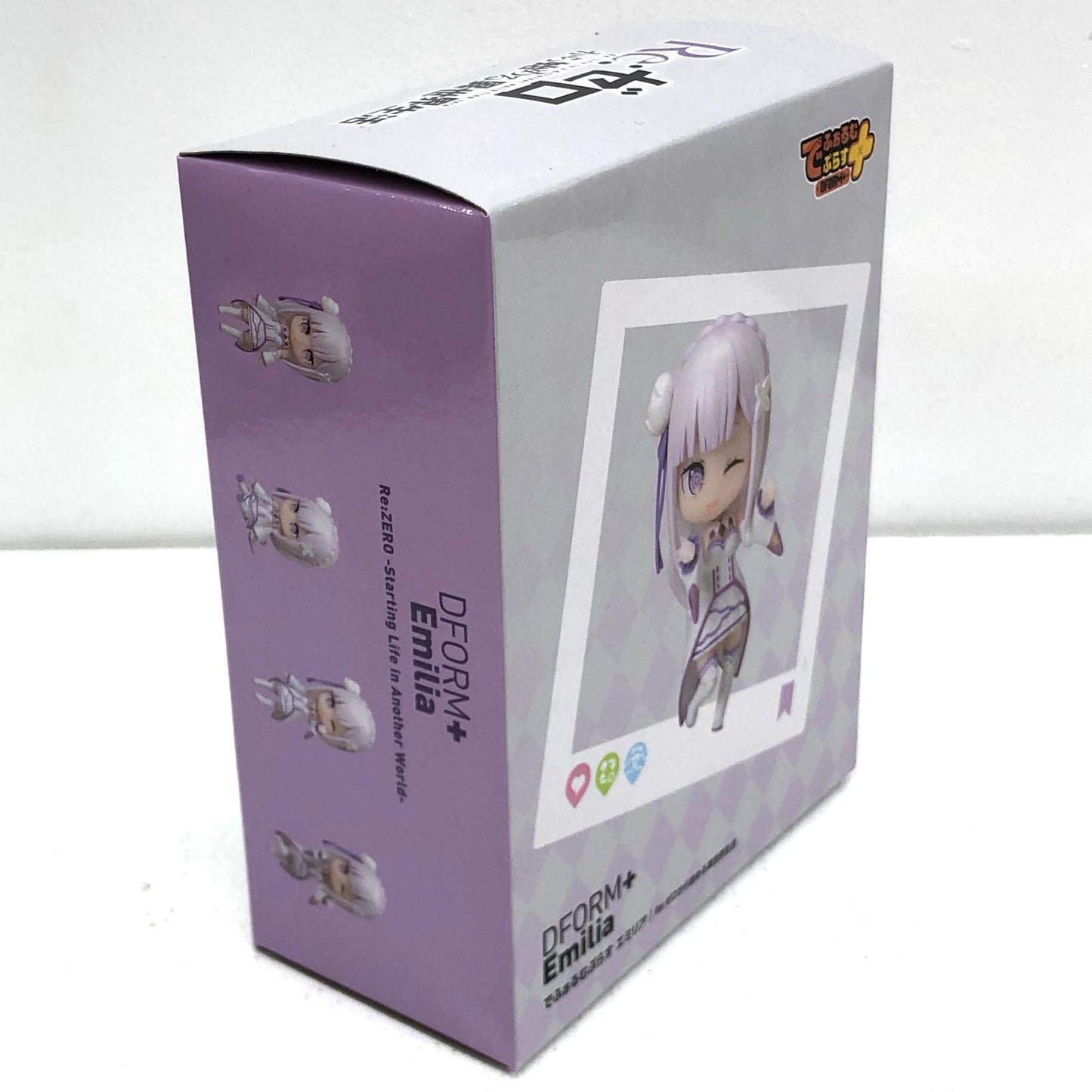 [Used] Emilia/Deformed Plus Full Action Deformed Figure "Re:ZERO - Starting Life in Another World" [Figure]