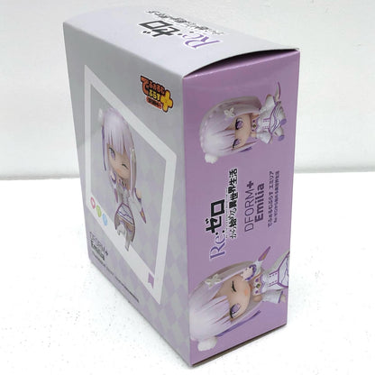 [Used] Emilia/Deformed Plus Full Action Deformed Figure "Re:ZERO - Starting Life in Another World" [Figure]