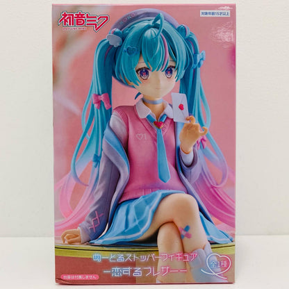 【中古】 初音ミク-恋するブレザー-ぬーどるストッパーフィギュア「初音ミク」【フィギュア】【飾磨店】