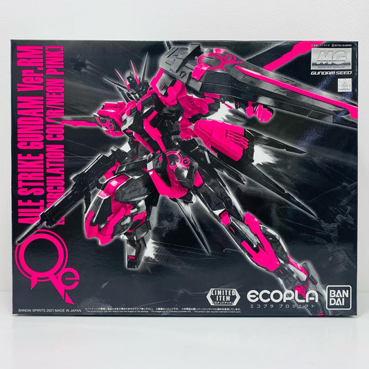 【中古】 1/100MGGAT-X105エールストライクガンダムVer.RM(リサーキュレーションカラー/ネオンピンク)「機動戦士ガンダムSEED」ガンダムワールドCONTRAST限定[5062960]