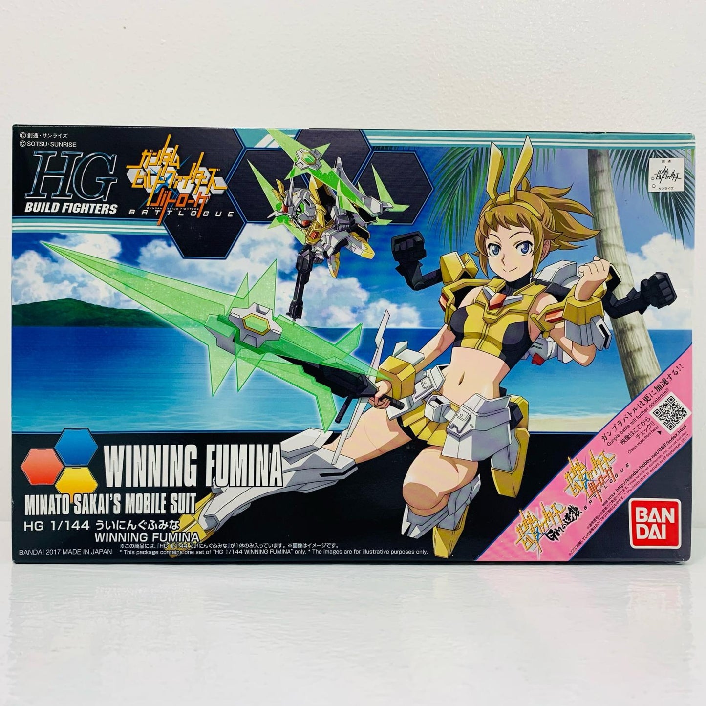 [Used] 1/144 HGBF WF-01 Winning Fumina "Gundam Build Fighters Try" [0219551]
