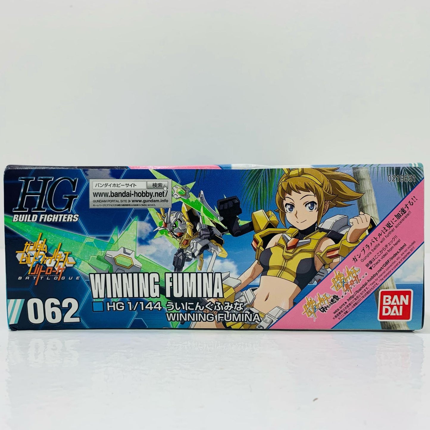 [Used] 1/144 HGBF WF-01 Winning Fumina "Gundam Build Fighters Try" [0219551]