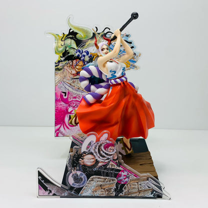 【中古】 H賞ヤマト大海賊百景フィギュア「WT100記念尾田栄一郎描き下ろし大海賊百景/一番くじワンピース」【フィギュア】