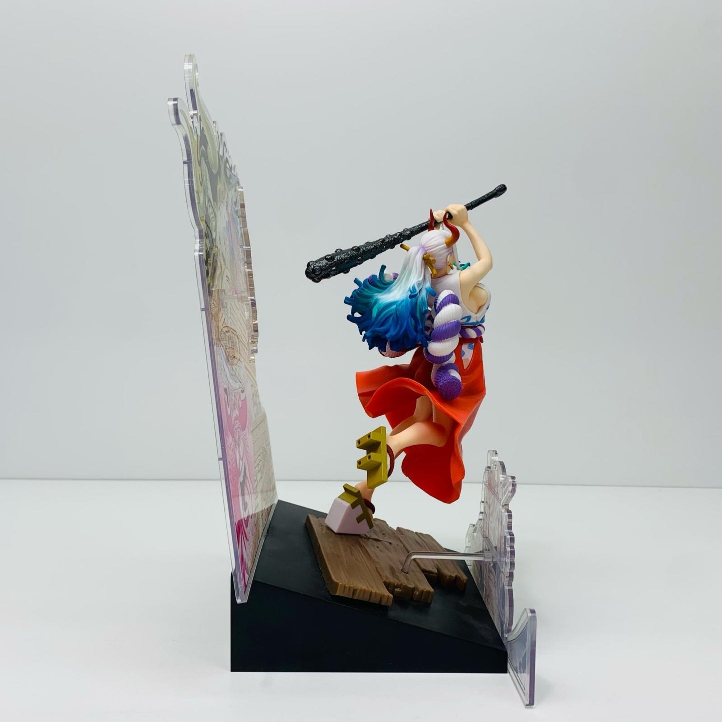 【中古】 H賞ヤマト大海賊百景フィギュア「WT100記念尾田栄一郎描き下ろし大海賊百景/一番くじワンピース」【フィギュア】