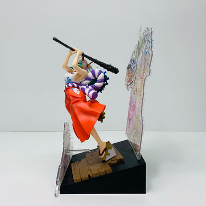 【中古】 H賞ヤマト大海賊百景フィギュア「WT100記念尾田栄一郎描き下ろし大海賊百景/一番くじワンピース」【フィギュア】