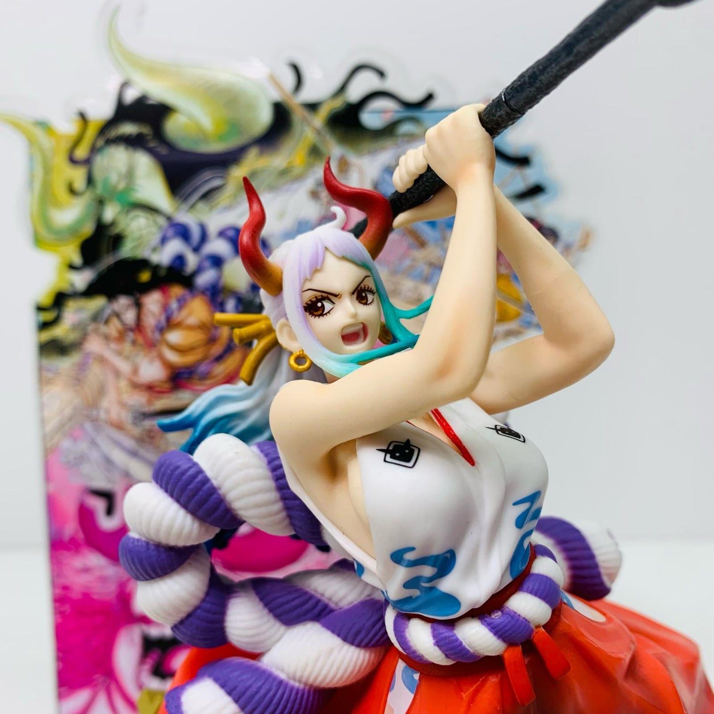 【中古】 H賞ヤマト大海賊百景フィギュア「WT100記念尾田栄一郎描き下ろし大海賊百景/一番くじワンピース」【フィギュア】