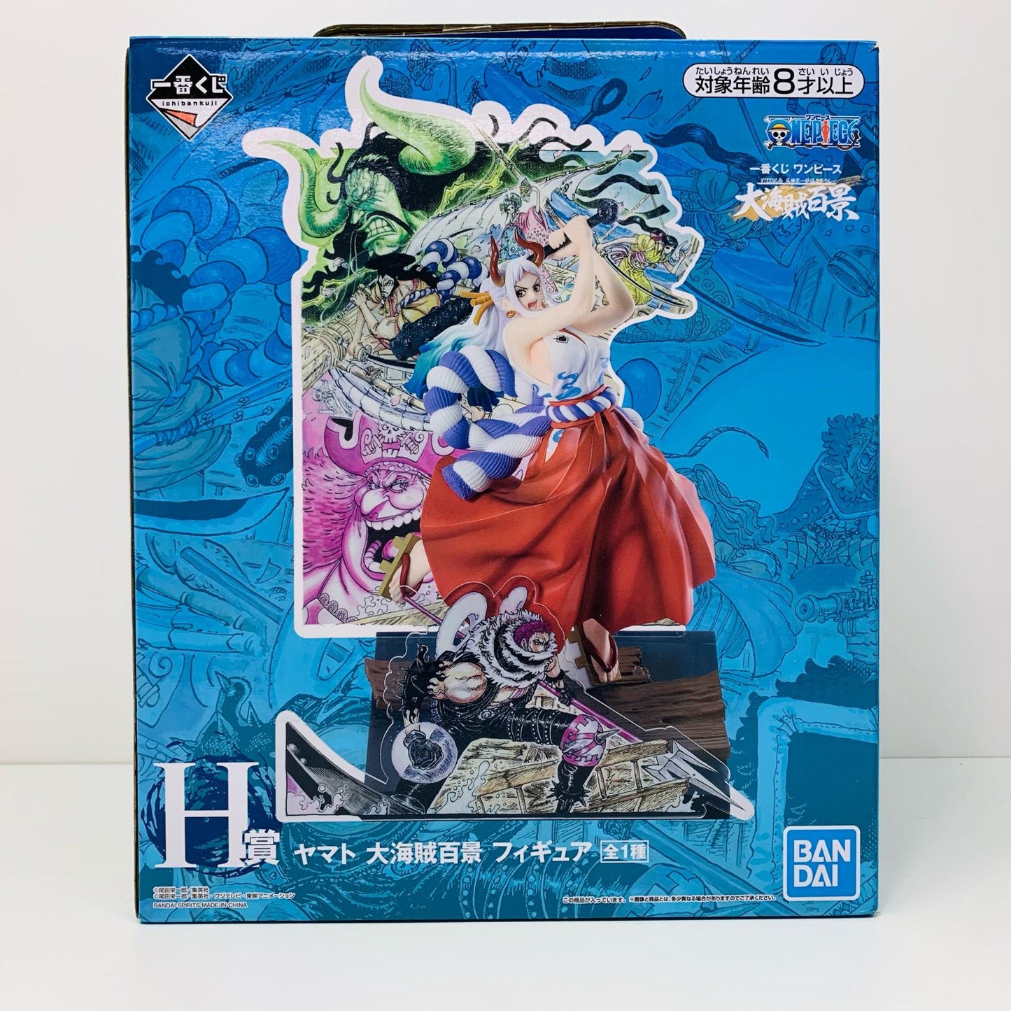 【中古】 H賞ヤマト大海賊百景フィギュア「WT100記念尾田栄一郎描き下ろし大海賊百景/一番くじワンピース」【フィギュア】