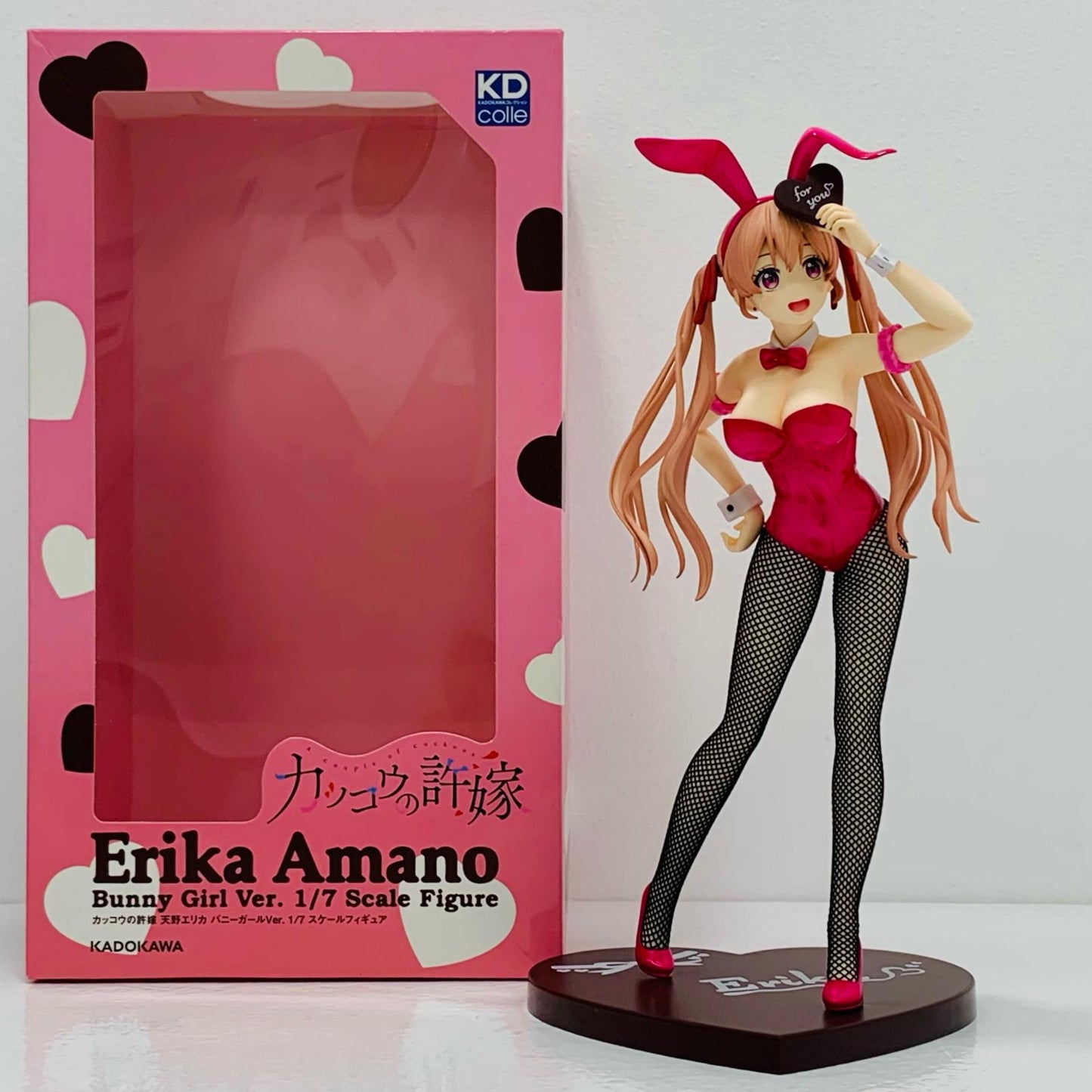 Used: Erika Amano Bunny Girl Ver. "Kaguya-sama: Love Is War" KDcolle 1/7 Scale Pre-Painted PVC Figure