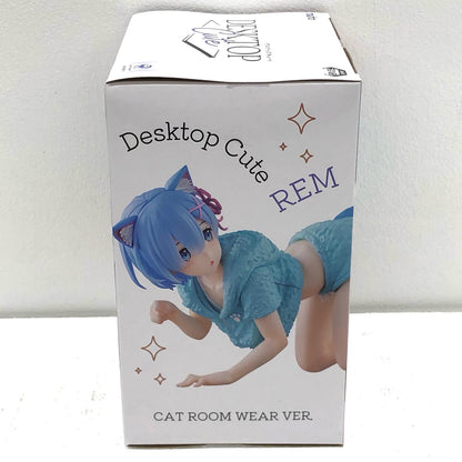 【中古】 レム～Catroomwearver.～DesktopCuteフィギュア「Re：ゼロから始める異世界生活」【フィギュア】【加古川物流】