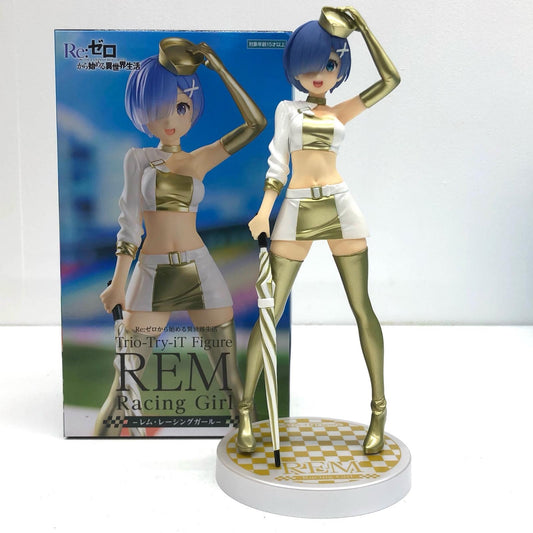 【中古】 レム・レーシングガールTrio-Try-iTFigure「Re：ゼロから始める異世界生活」【フィギュア】【飾磨店】