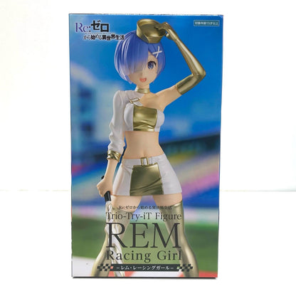 【中古】 レム・レーシングガールTrio-Try-iTFigure「Re：ゼロから始める異世界生活」【フィギュア】【飾磨店】