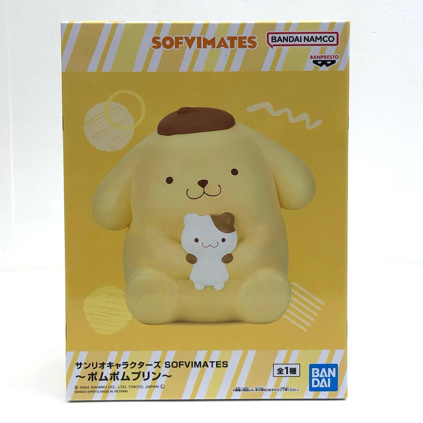 ポムポムプリンSOFVIMATES「サンリオキャラクターズ」【フィギュア】