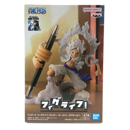 【中古】 ルフィ-ギア5-vol.1フィグライフ!「ワンピース」【フィギュア】