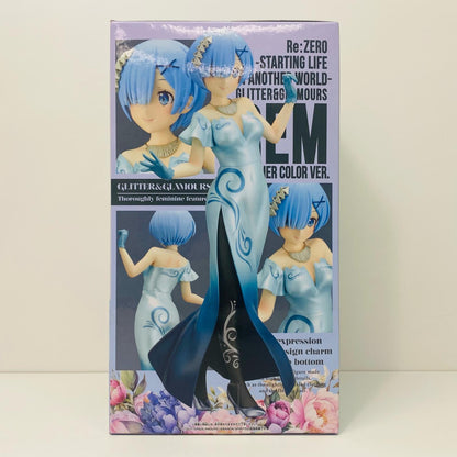 【中古】 レムAnothercolorver.(水色)GLITTER&GLAMOURS「Re：ゼロから始める異世界生活」 Re：ゼロ フィギュア レム GLITTER&GLAMOURS Another color ver. 水色 2733219【フィギュア】【飾磨店】