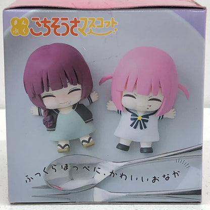 【中古】 後藤ふたり-まんぷくごちそうさマスコットミニフィギュアVol.4「ぼっち・ざ・ろっく！」【フィギュア】