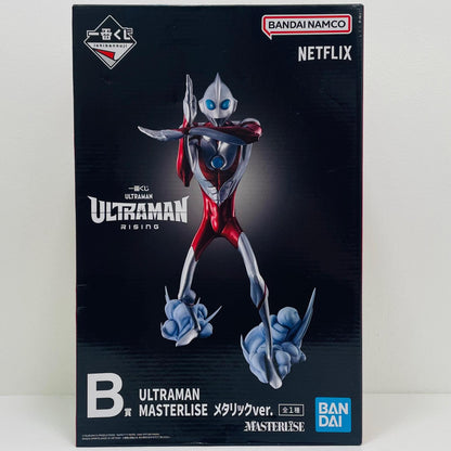 フィギュア B賞ULTRAMAN-MASTERLISEメタリックver.「RISING/一番くじULTRAMAN:」 ULTRAMAN 一番くじ B賞【フィギュア】