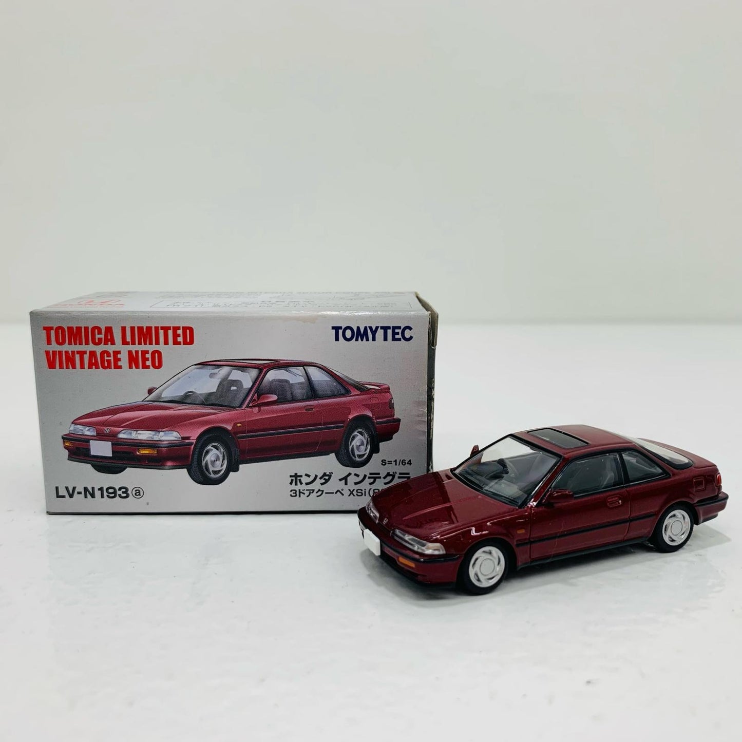 【中古】 1/64LV-N193aホンダインテグラXSi(レッド)「トミカリミテッドヴィンテージNEO」[302254]