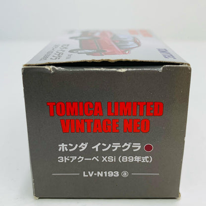 【中古】 1/64LV-N193aホンダインテグラXSi(レッド)「トミカリミテッドヴィンテージNEO」[302254]