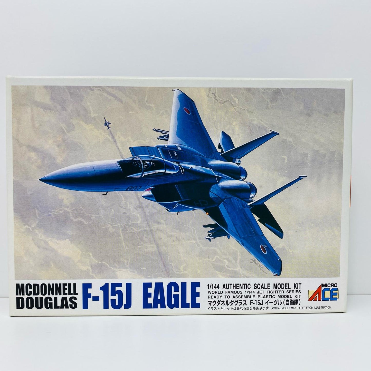 【中古】 1/144マクダネルダグラスF-15Jイーグル自衛隊「ワールドフェイマスジェットファイターシリーズNo.23」[52031]