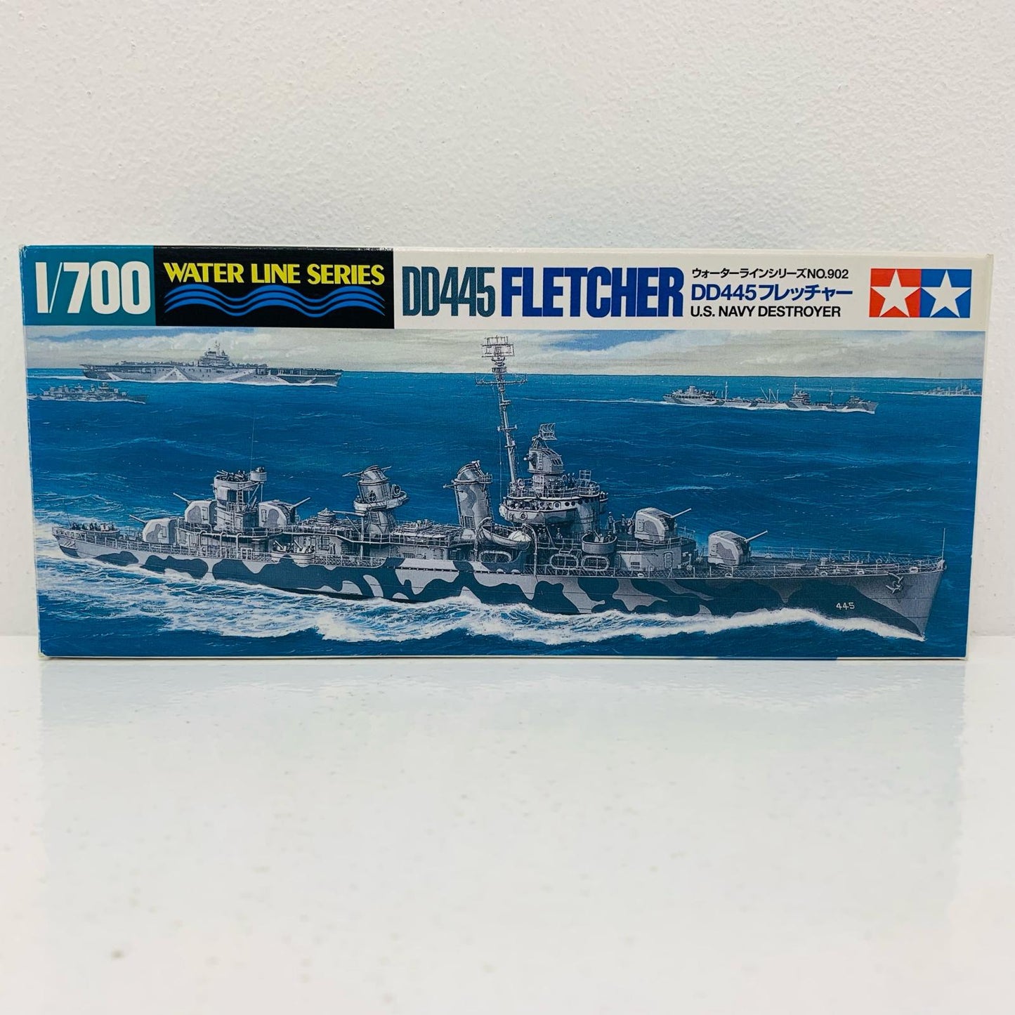 【中古】 1/700アメリカ海軍駆逐艦DD445フレッチャー「ウォーターラインシリーズNo.902」[31902]【飾磨店】