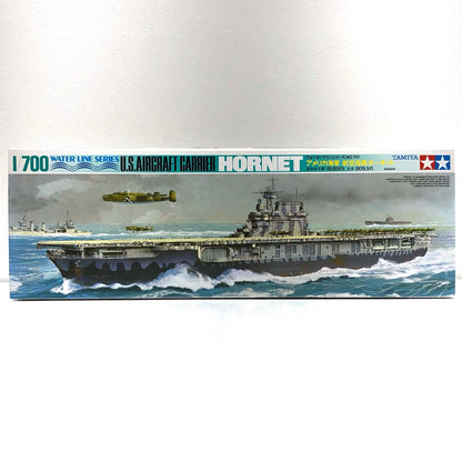 [Used] Waterline Series No. 705 Plastic Model US Navy Aircraft Carrier Hornet Waterline Series No. 705 1/700 77510 [Shikama Store] 